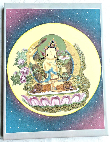 Manjushree thangka aus nepal - aus,