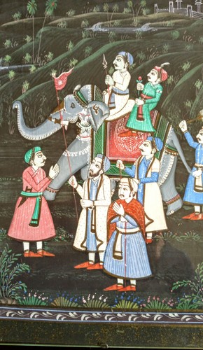 ältere indische malerei - ältere,,