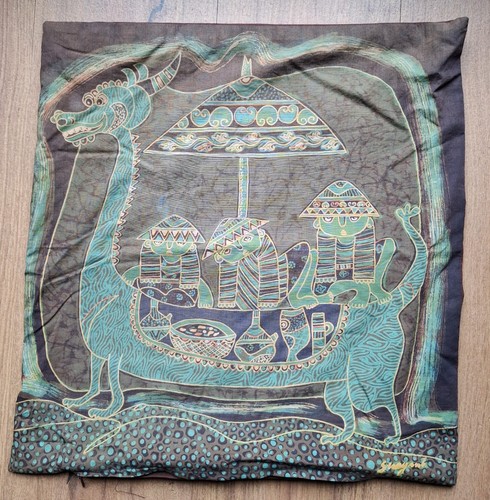 Batik malerei bild indonesien - malerei,