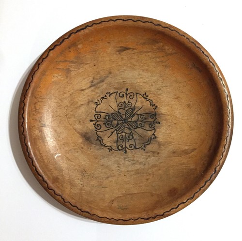 Holzteller antik cm - antik,, 17