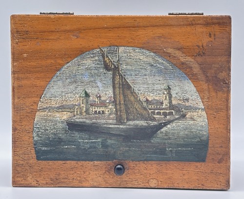 Kleine holz kiste schatulle - kleine,