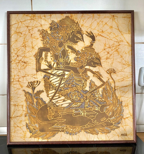 Batik malerei indonesien - malerei,