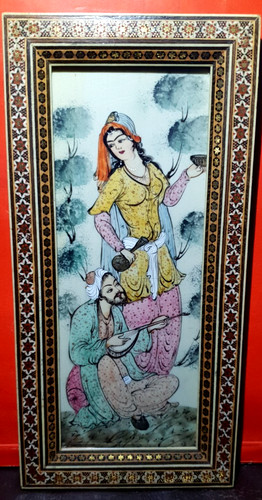 Persische lupenmalerei 29x14 - persische,