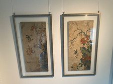 Asiatische Malerei gerahmt