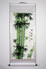 Rollbild Bambus asiatische