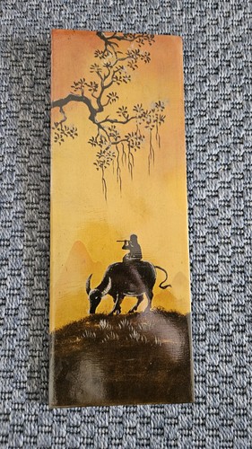 Asiatisches lackbild motiv - asiatisches,