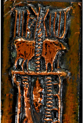 Kupfer relief bruce - |,